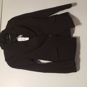 Blazer Noir Cropped White House Black Market - Taille 0 - Occasion En Très Bon état - Veste Femme élégante